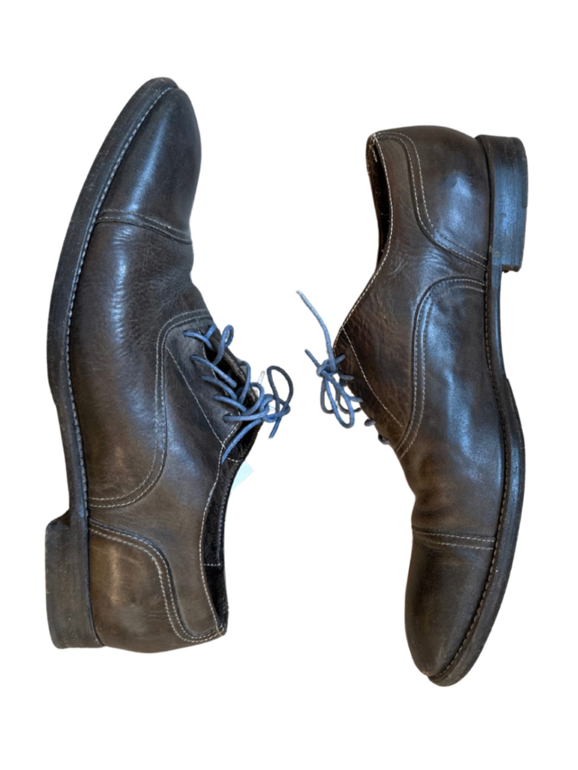 Leather Lace Up Shoe Brown / Size 9