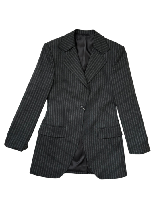 Lunie Blazer Dark Grey Melange / Size 32