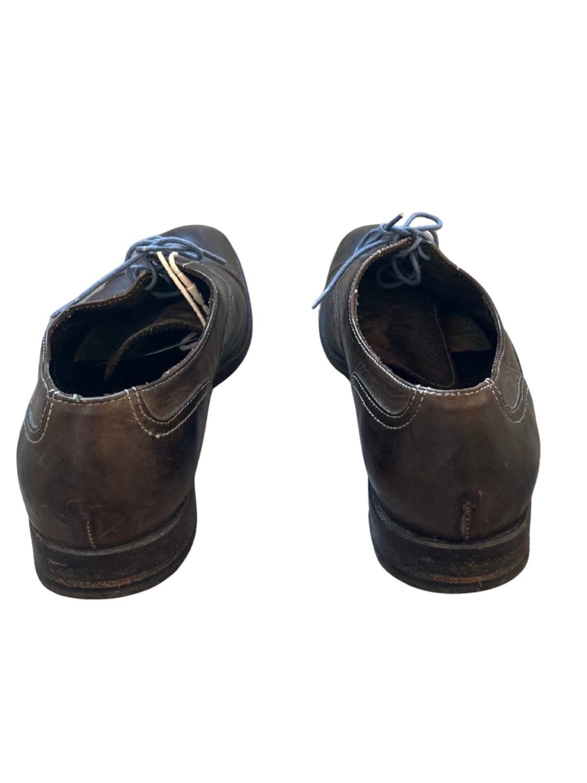 Leather Lace Up Shoe Brown / Size 9