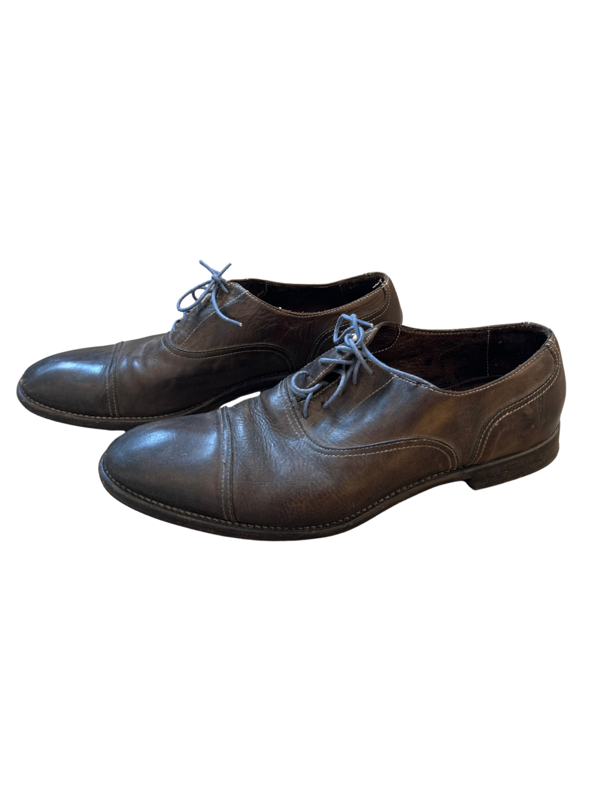 Leather Lace Up Shoe Brown / Size 9