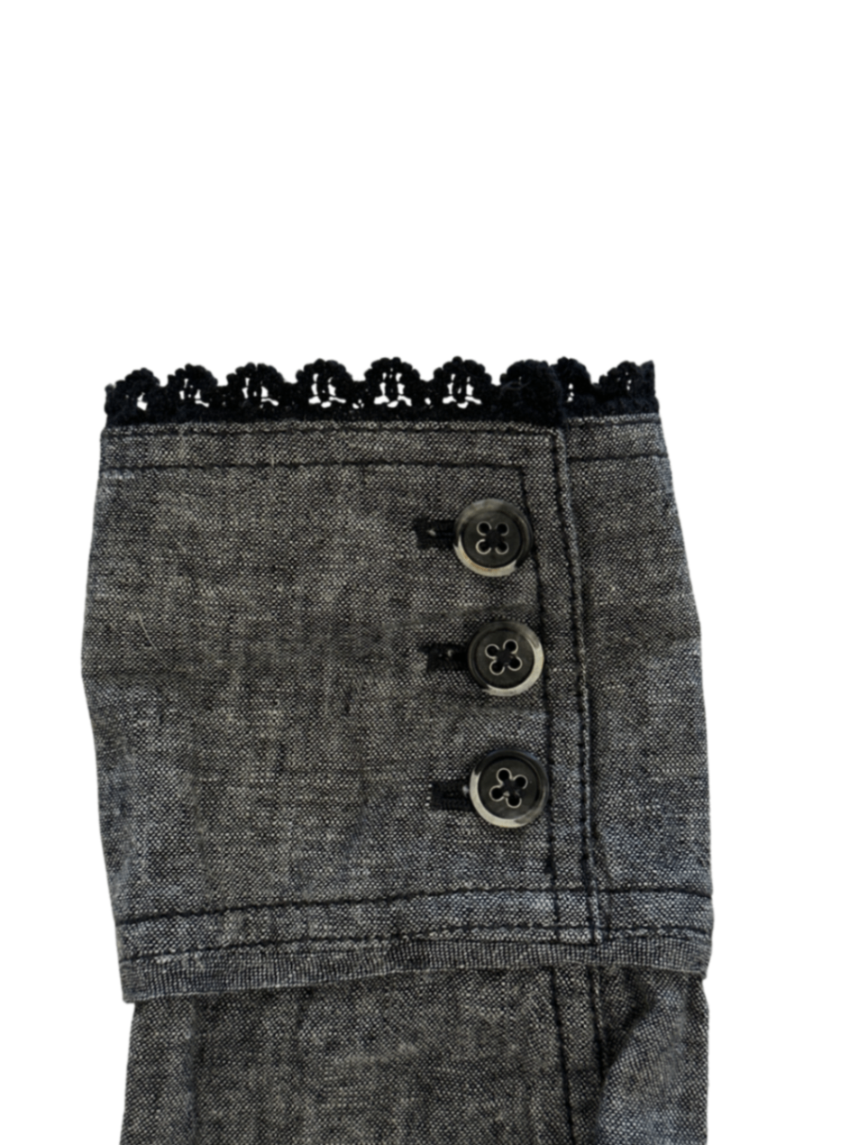 Cropped Peplum Jacket Grey / Size XS
