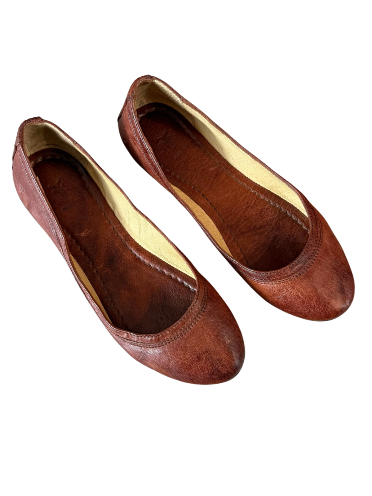 Carson Ballet Flat Cognac / Size 7M