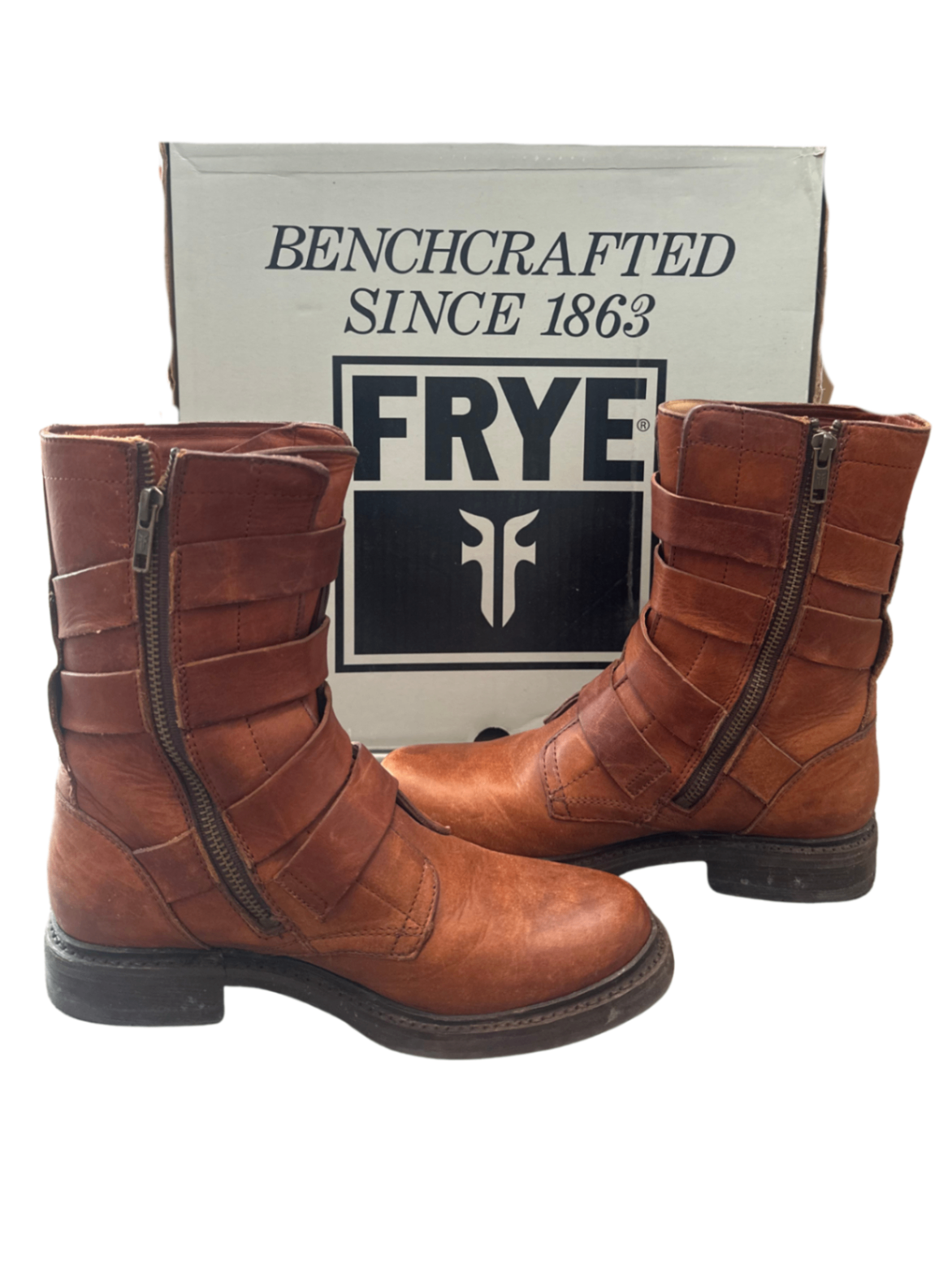 Veronica Tanker Cognac / Size 7M