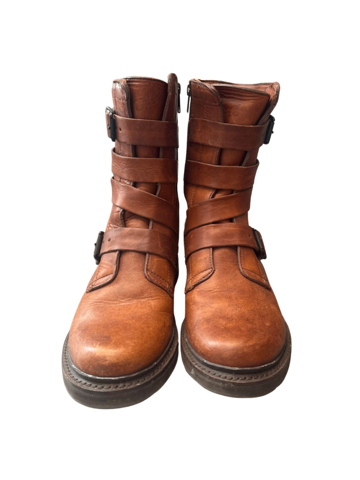 Veronica Tanker Cognac / Size 7M