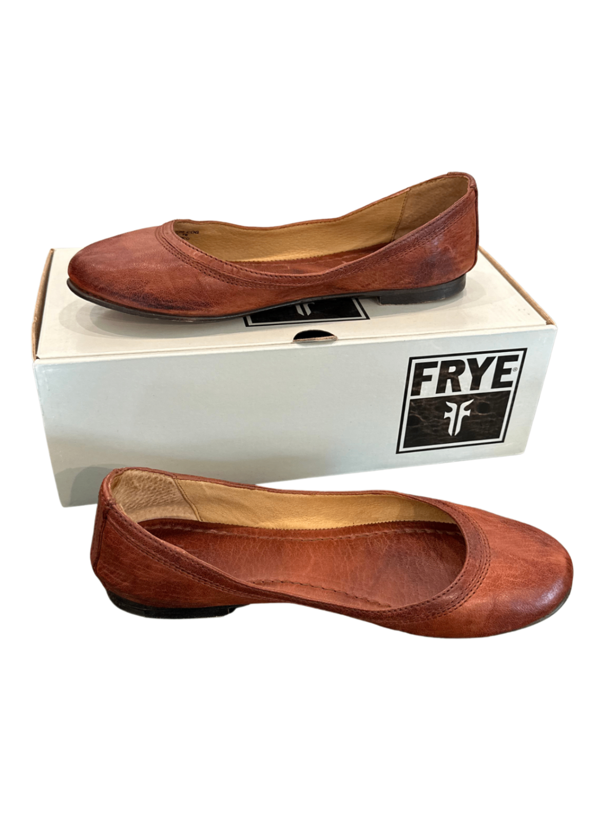 Carson Ballet Flat Cognac / Size 7M