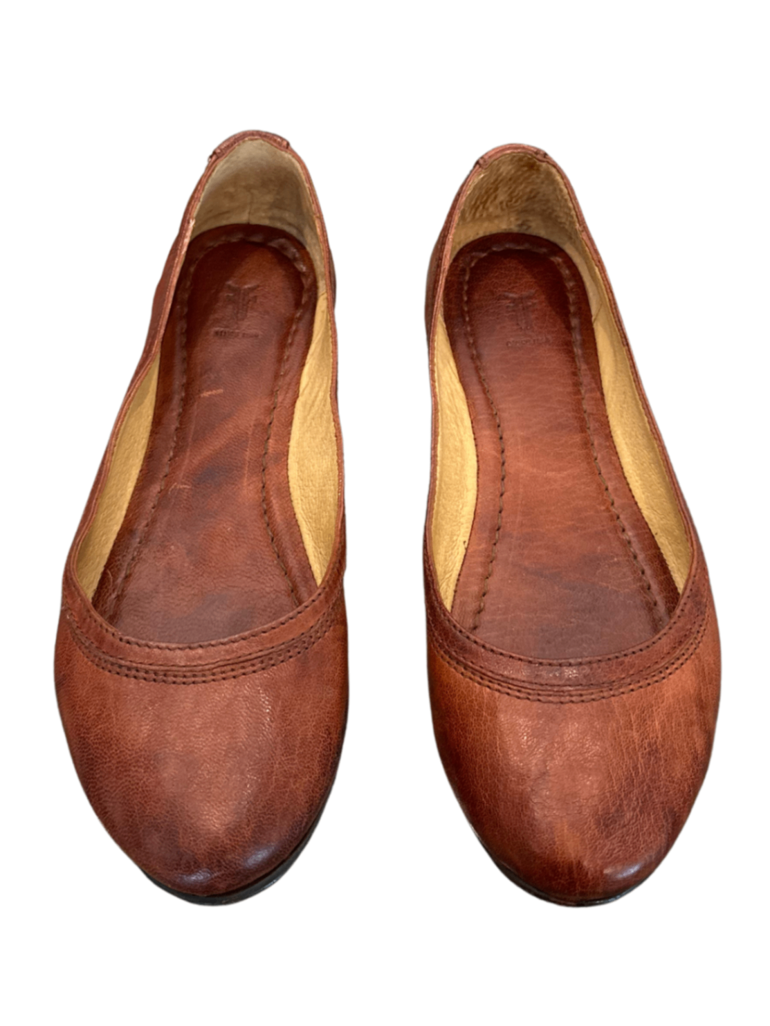 Carson Ballet Flat Cognac / Size 7M