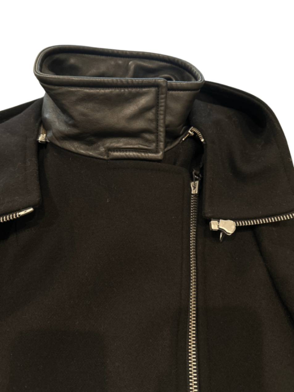 Phyllis Wool Blend Coat Black / Size S
