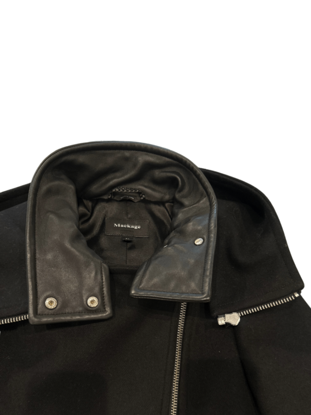 Phyllis Wool Blend Coat Black / Size S