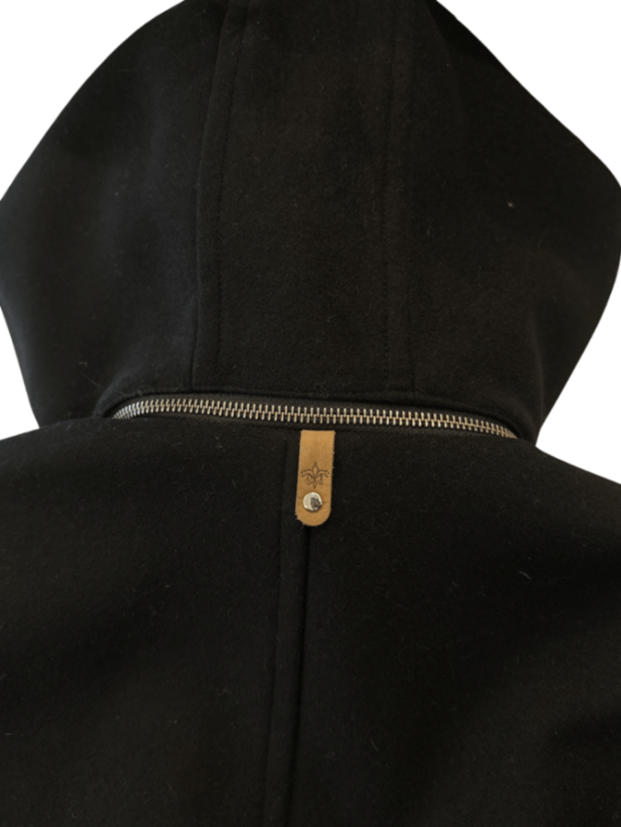 Phyllis Wool Blend Coat Black / Size S