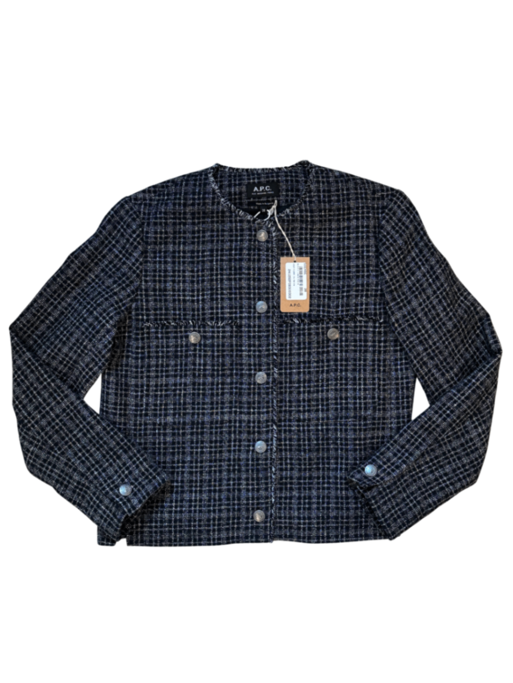 Stella Jacket Marine Tweed / Size 38