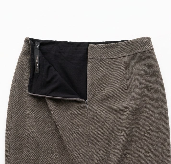 Pencil Skirt Textured Grey / Size 6