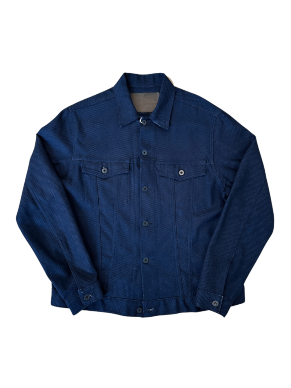 Denim Jacket Stretch Sashiko / Size XL