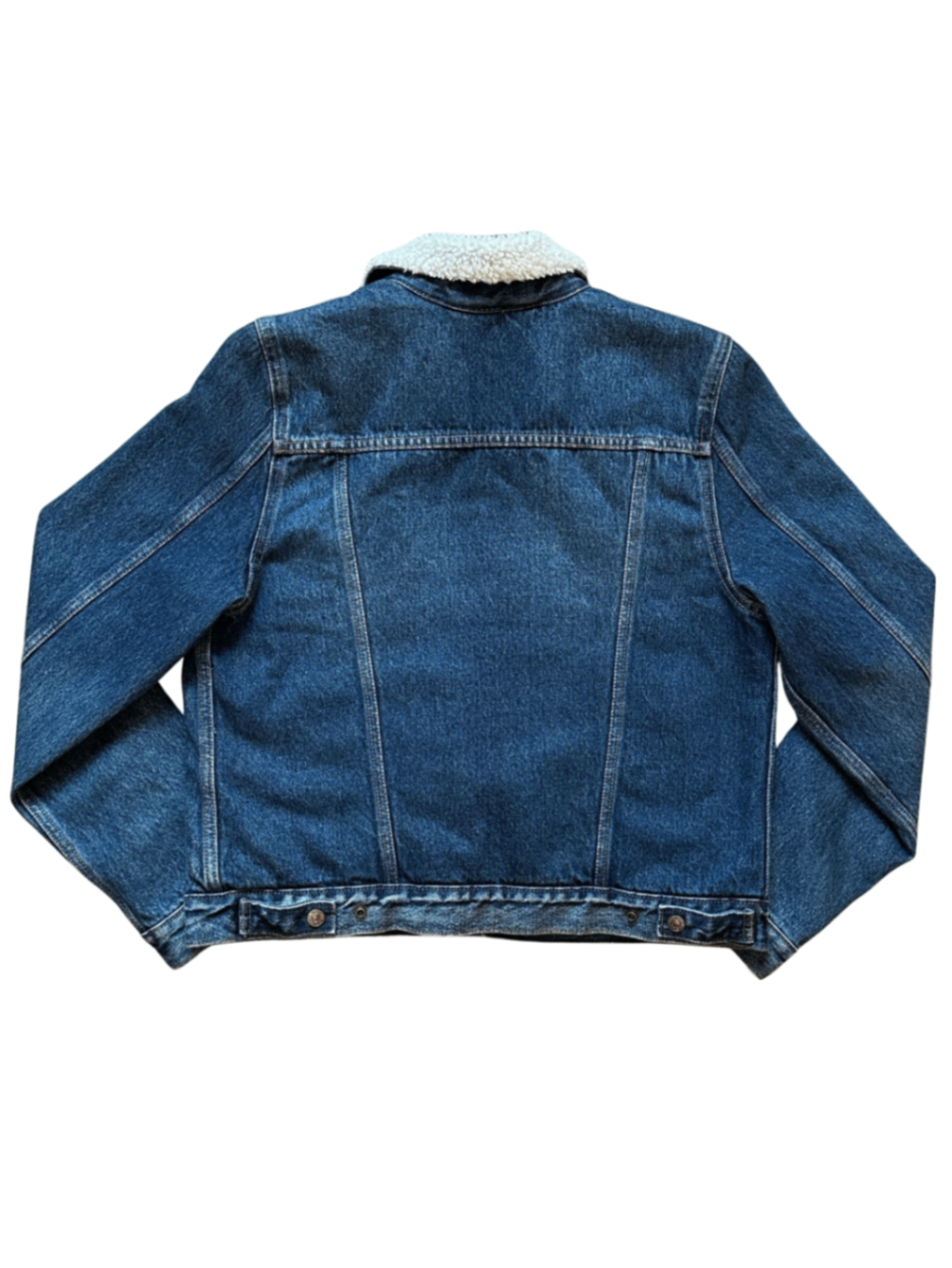 Sherpa Trucker Jacket Medium Wash / Size M