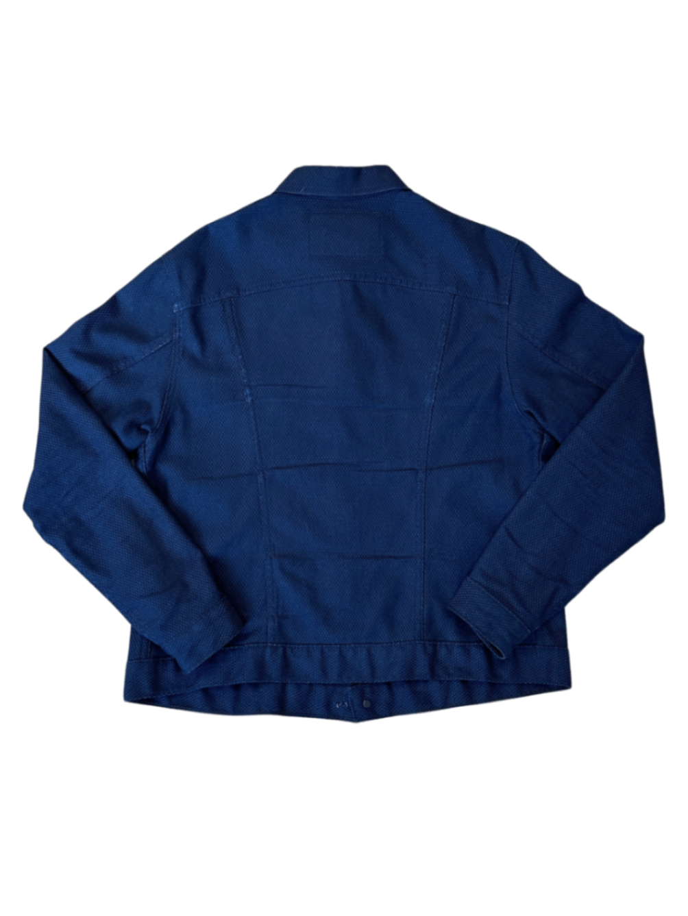 Denim Jacket Stretch Sashiko / Size XL