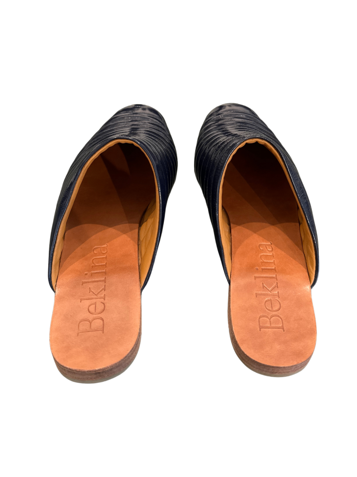 Ribbed Flats Navy / Size 8