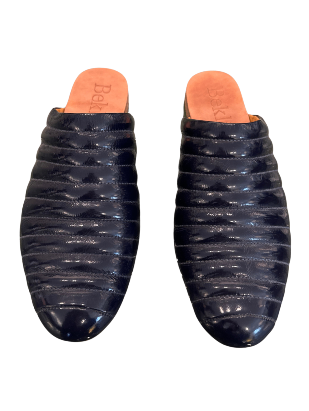 Ribbed Flats Navy / Size 8